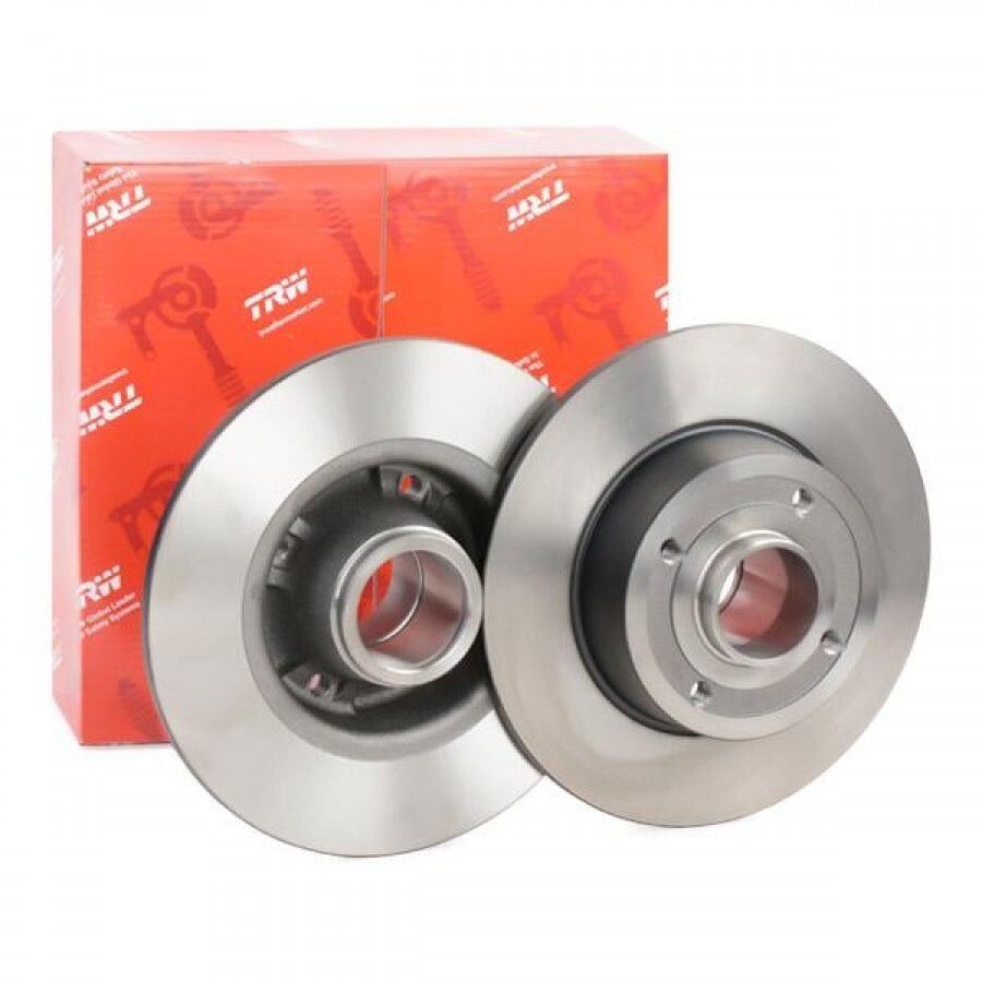 Megane 2-II Clio 3-III Modus Arka Fren Diski Rulmansız (Adet) 7701207823-432005338R -Trw