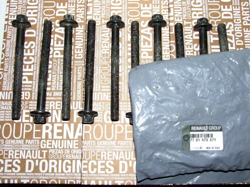 Laguna 3-III Latitude Silindir Kapak Saplaması Takım 2.0 Dci M9R (2008-2015) 7701473571-Renault Mais