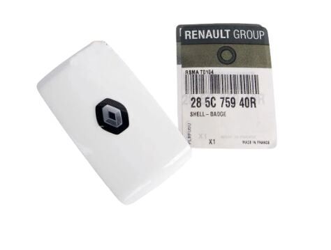 Megane 4-IV Kadjar Anahtar Kapağı (Beyaz) 285C72920R-285C75940R -Renault Mais