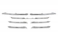 Megane 4-IV Ön Panjur Üst Çıtası Nikelajı Takım (2016-2020) 960103748R -Yerli Kaporta