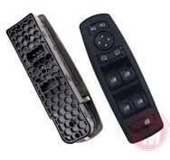 Megane 3-III Fluence Ön Sol Cam Açma Düğmesi Komple (Çift Soket) 254000006R -Renault Mais