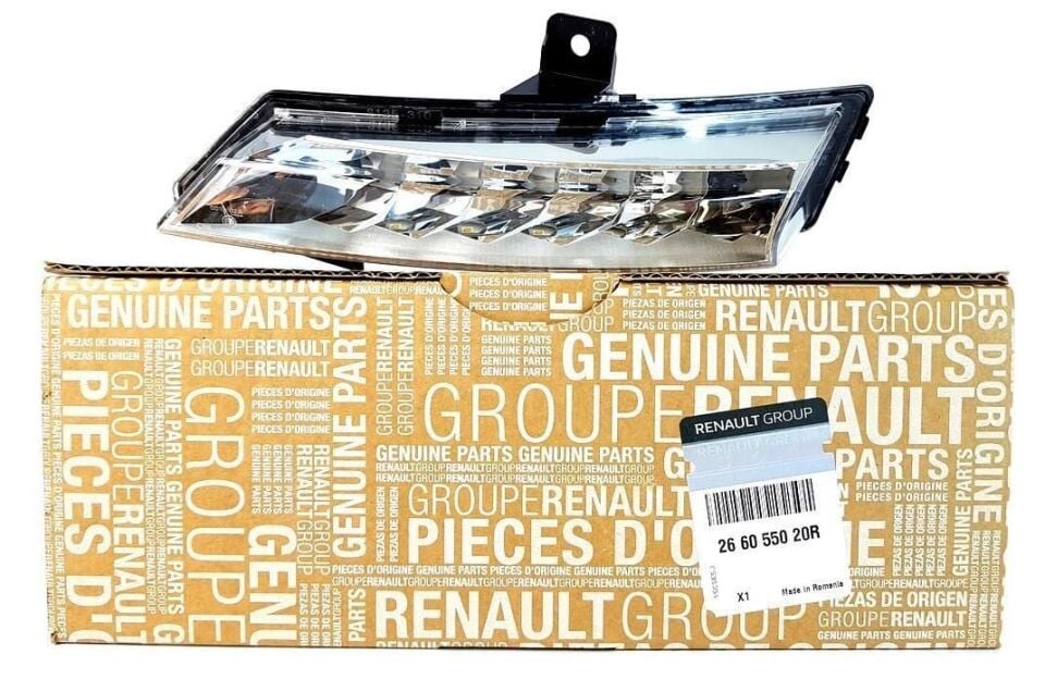 Megane 3 Makyajlı Sol Gündüz Farı 266055020R-Renault Mais
