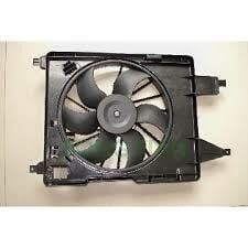 Megane 2-II Scenic 2-II Fan Motor+Pervane+Fan Şasesi (2003-2010) 7701071862-7701071863 -Mga