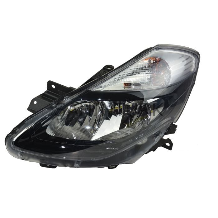 Clio 3-III Sol Far Lambası Siyah (2009-2012) 260605371R-260606574R -Depo