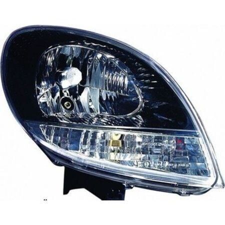Kango 2-II Sağ Ön Far Lambası Siyah (2003-2008) 7701062427-260104911R -Renault Mais