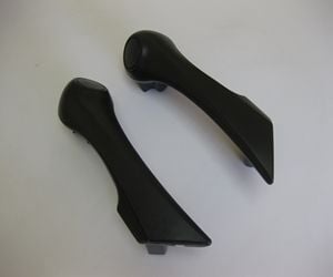 Megane 2-II Kapı Kolçağı Kapı İç Kol Sağ-Sol Takım (Krom) 7701475316-7701475317 -Kaya Plastik