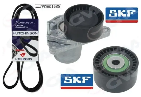 Trafic 3 Megane 4 Talisman 1.6 Dci Alternatör Kayış Seti 117205040R-Gva