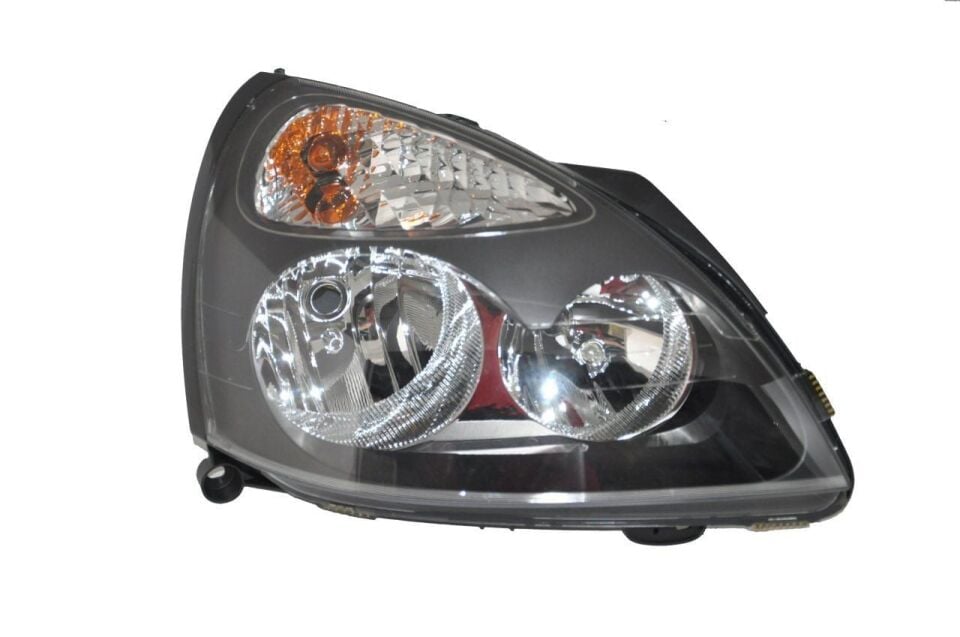 Clio 2-II Sağ Far Lambası (Siyah) (2003-2004) 7701054063 -Ayfar