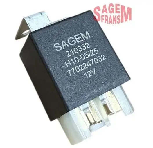 R9 - R11 - R19 - R21 Merkezi Kapı Kilit Rölesi 7702188983-1